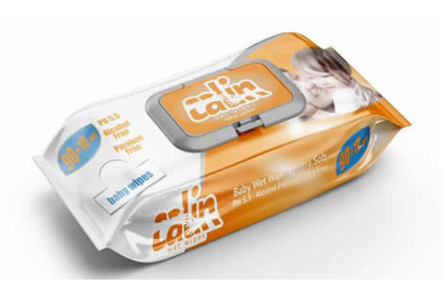 Leen's Calin Baby Wipes (90 + 10 Extra Pcs) x 12