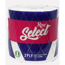 Rose Select Serviette 3ply 33x