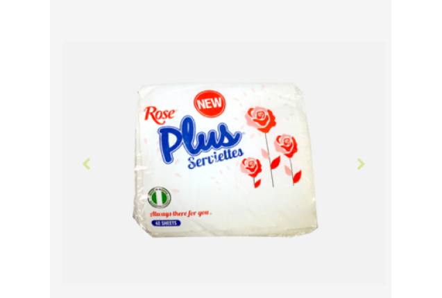 Belimpex Rose Plus Serviette x 36