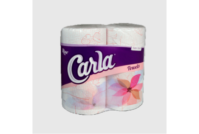 Rose Carla Double Kitchen Napkin Super Absorbent Disposable Kitchen Tissue x 6
