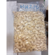 Processed Cashew WW210 – Premium Roasted Whole Cashew Kernels - 1KG