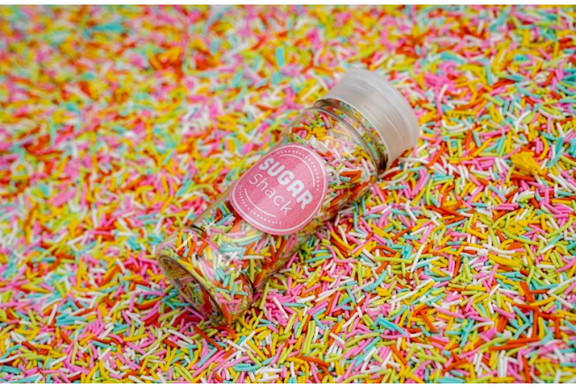 Colorful Vermicelli Sprinkles – Brighten Cakes & Dessert Decoration