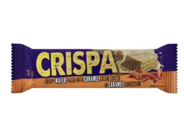 Crispa Chocolate Bar - Caramel Variant (30g) x 24
