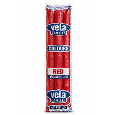 Vela Red Candle (420g) x 12