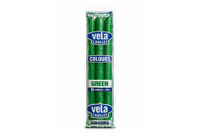 Vela Green Candle (420g) x 12