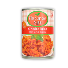 Nature’s Gift Chakalaka Hot & Spicy – Spicy Vegetable Relish - 400g x 1