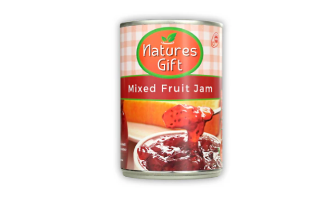 Nature's Gift Mixed Fruit Jam - Natural & Delicious Fruity Spread 520g x 12 Nature's Gift Mixed Fruit Jam - Natural & Delicious Fruity Spread 520g x 12