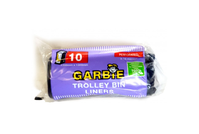 Garbie Trolley Bin Liners on Roll - 10's x 25