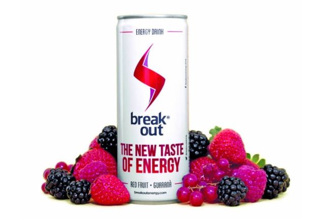 Breakout Energy Drink – Natural Power & Red Fruit Energy Boost - 330ml