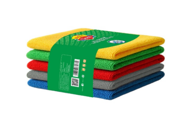 MagicCleen 30 X 30 300 GSM  All Purpose Microfiber Cloth- 5Pcs x 108