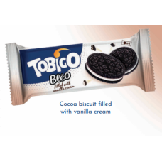 Tobigo Bléo Cocoa Biscuit 42g – Bubble Gum Cream Filled Chocolate Snack x 3