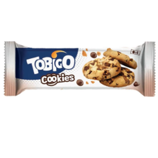 Tobigo Chocolate Chip Cookies – 50 g ×5 Multipack Crispy Snack Cookies x 30