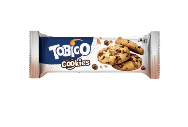 Tobigo Chocolate Chip Cookies – 50 g ×5 Multipack Crispy Snack Cookies x 30