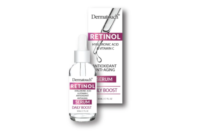 Dermatouch Retinol Serum 1.6 oz – Anti-Aging, Hyaluronic Acid & Vitamin C Blend x 42