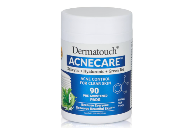 Dermatouch® Acnecare Pads 90CT — Salicylic Acid Acne Treatment Pads x 48