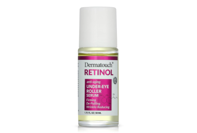 Dermatouch® Retinol Under-Eye Roller Serum (1.6 oz) is a targeted anti-aging eye treatment designed x 45