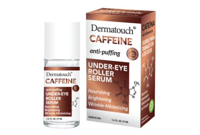 Dermatouch® Caffeine Under-Eye Serum Roller 1.6 oz  Anti-Puffiness & Dark Circle Eye Serum x 45