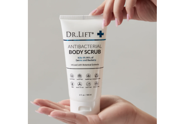 Dr. Lift® Antibacterial Body Scrub — Exfoliating & Germ-Fighting Skin Cleanser x 54