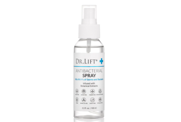 Dr. Lift® Antibacterial Spray — Kills 99.9% Germs - Plant-Based Formula x 77
