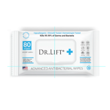 Dr. Lift® Antibacterial Wipes — Kills 99