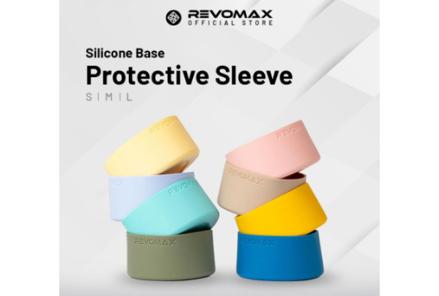 RoVoMax Protective Silicone Sleeve - 75mm Diameter, 55mm Height, Lightweight Guard