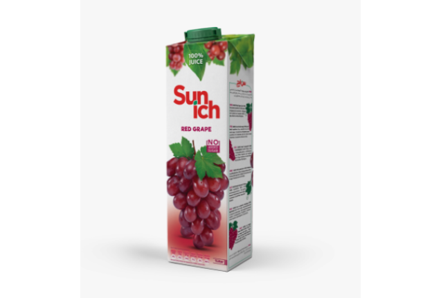 Sunich 100% Red Grape Juice - MOQ 20FT - 1000L x 12