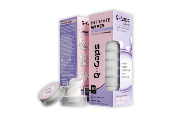 Quitee Q-Caps Intimate Wipes for Women pH Balanced & Alcohol Free Feminine Hygiene Quitee Q-Caps Intimate Wipes for Women pH Balanced & Alcohol Free Feminine Hygiene