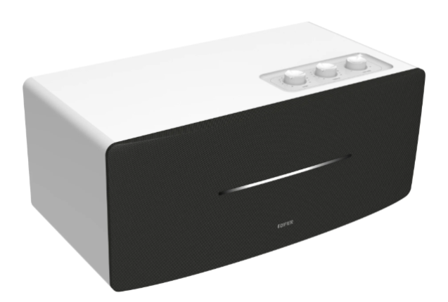 Edifier D12 Bluetooth Speaker – White color x 2
