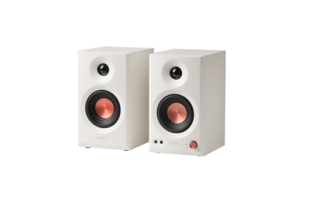 Edifier MR3 Studio Monitor Speakers — White Color x 2