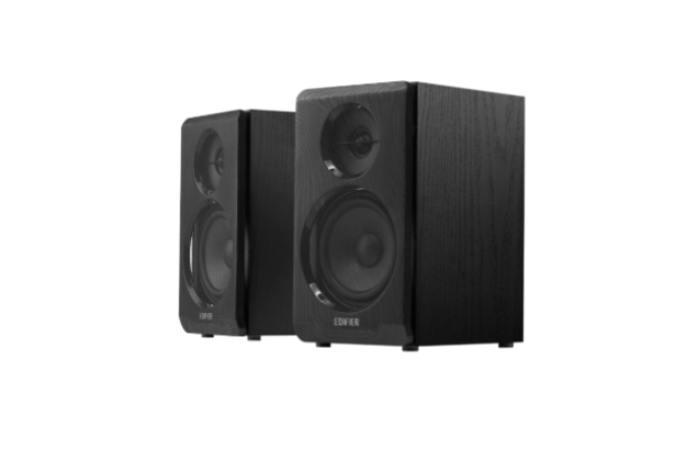 Edifier 2.0 System. Edifier R33BT Compact Wooden Bluetooth Computer Speakers – 10W RMS x 6