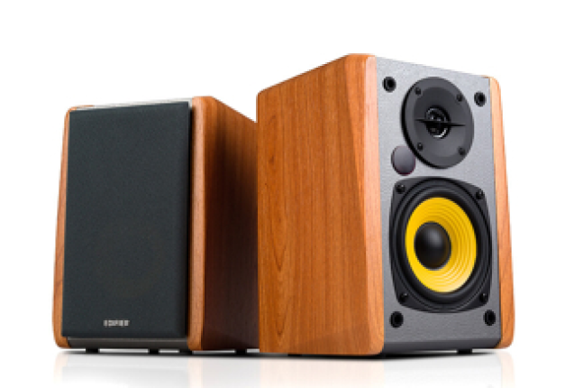 Edifier R1010BT Powered Bluetooth Speakers – 24W RMS - Brown x 4