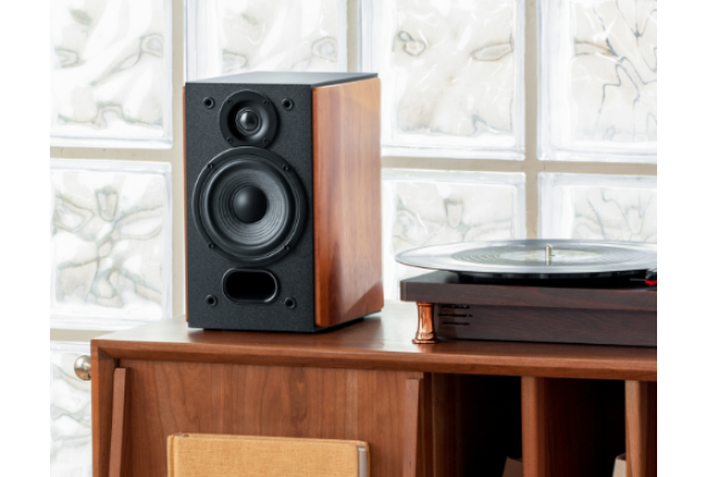 Edifier R1380DB Professional Bookshelf Speakers - 42W Bluetooth Wooden Enclosure - Brown x 2