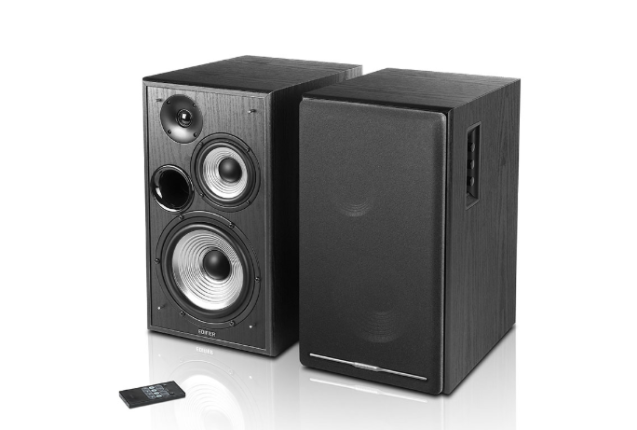 Edifier R2750DB Active 2.0 Bluetooth Bookshelf Speakers - Powerful 3-Way Audio ​- Black