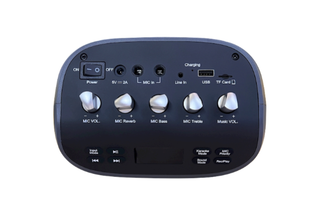 Edifier PK305 Portable Bluetooth Speaker with Wireless Mic 18W Karaoke Sound - Grey x 6