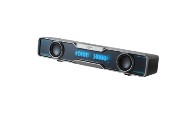 Edifier QS30 PC Speaker: 2.5W RMS, Bluetooth V5.4, RGB Lights, USB - Quality Sound - Black x 12