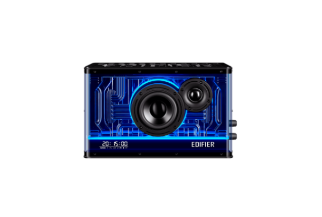 Edifier QD35 Tabletop Bluetooth Speaker | 40W Hi-Res Audio, 35W GaN Charger - Black x 4