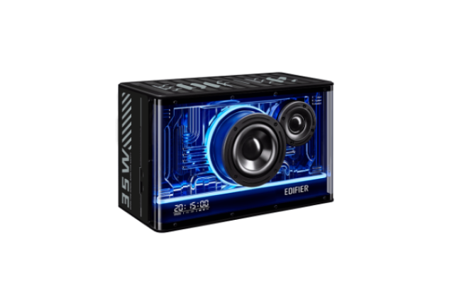 Edifier QD35 Tabletop Bluetooth Speaker | 40W Hi-Res Audio, 35W GaN Charger - Black x 4