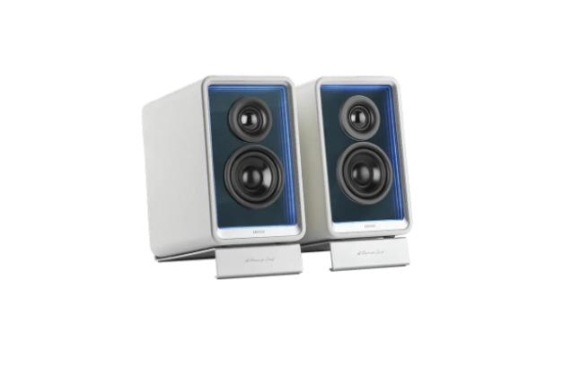 Edifier QR65 Desktop Active Monitor with GaN Charger 70W Hi-Res Audio Speakers - White x 2