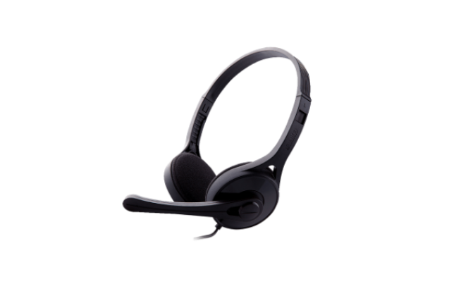 Edifier K550 Communicator Headphone - 30mm Neodymium Drivers, Adjustable Mic, 3.5mm - Black x 20