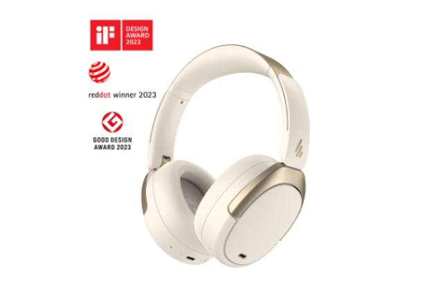 Edifier WH950NB (New Version) Wireless Noise Cancelling Over-Ear Headphones - Ivory x 10
