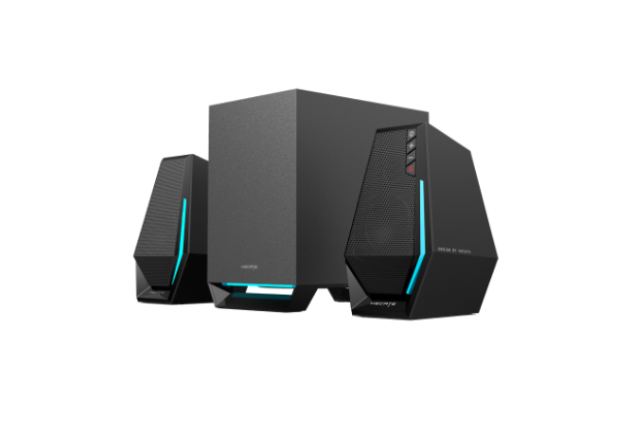Edifier G1500 MAX 2.1 Gaming Speakers with RGB Lights & Bluetooth 5.3 - Black x 4