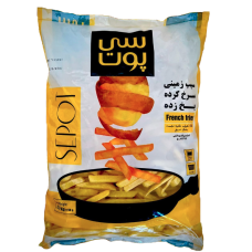 Frozen French Fries 2.5 Kg IQF x 4
