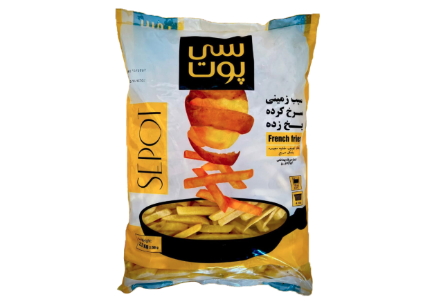 Frozen French Fries 2.5 Kg IQF x 4