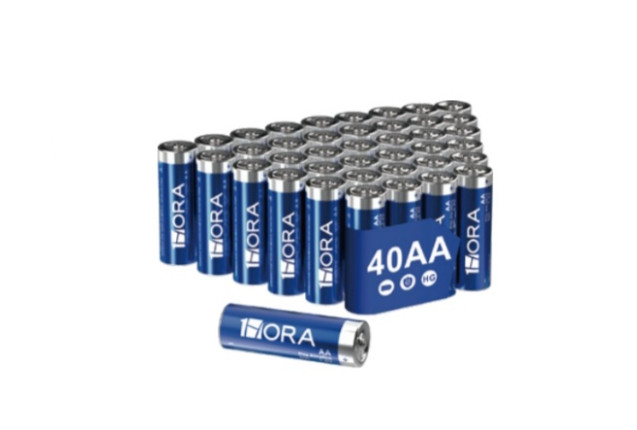 1HORA GAR132 AA Alkaline Batteries - 1.5V High Performance