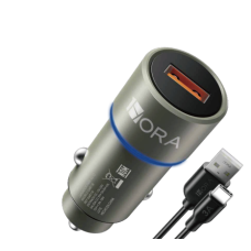 1hora GAR116 18W Turbo Car Charger – Fast USB-C Vehicle Charger