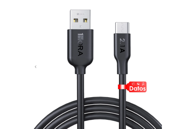 CAB237 1M PVC USB-A to USB Type-C