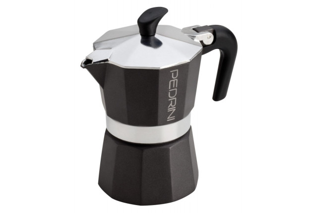 Pedrini Caffettiera 1TZ Vernic Antracite Coffee Maker x 12 1