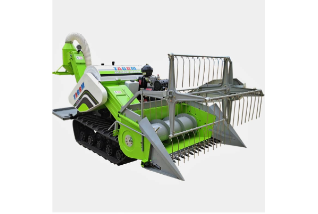 4LZ-1.2 mini rice combine harvester