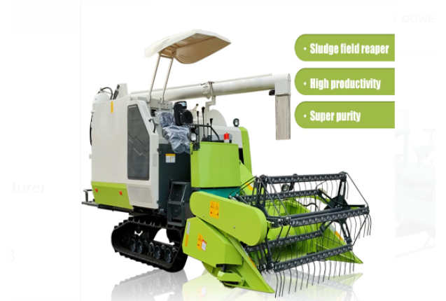 4LZ-5 rice combine harvester