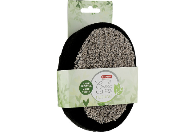 Bath and Massage Sponge – Hemp & Terry (10 x 15 x 5 cm) x 12